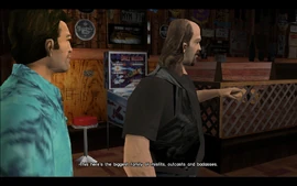 Mitch tells Tommy that their motorcycle club is the "biggest family of misfits, outcasts and badasses" and that Tommy belongs with them.