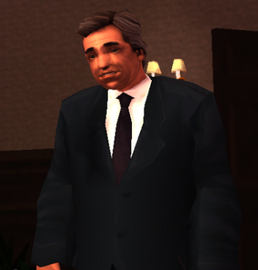 Mayor Miles O'Donovan in 1998.