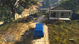 Deliver the van to the drop-off.