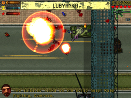Destroying the second Tank.