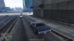 Go to the construction site