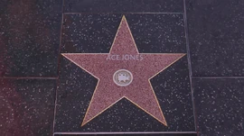 Ace Jones' star on the Vinewood Walk of Fame.