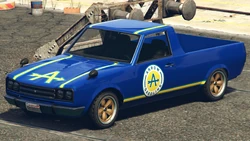 A  with the Arrow Stripes livery