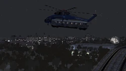 Yusuf stealing a subway car using his Skylift.