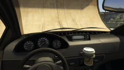 Driver's first-person view
