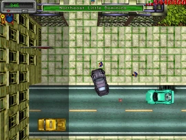 Arriving at the Little Dominica Hospital.