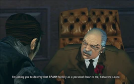 Salvatore orders Claude to destroy the boat as a favor for him.