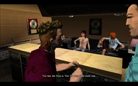 After Kent introduces the band to Tommy and Tommy to the band he tells him that the band needs some help with something.