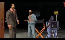 Since Candy and Shrub seem to know each other, Tommy decides to ask Candy if they're having an affair.