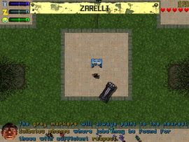 The Zaibatsu is marked in grey on the Location Compass.