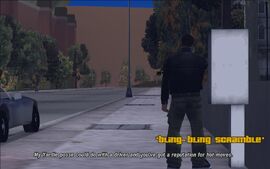 King Courtney's introduction in Grand Theft Auto III.