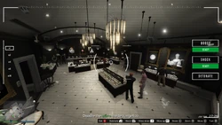 Interior of the store.
