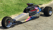 A Rampant Rocket with an Impotent Rage livery in Grand Theft Auto Online. (Rear quarter view)