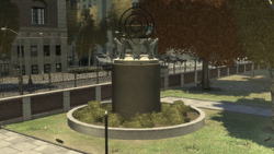 Unnamed Civilization Committee sculpture.