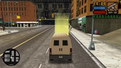 Delivering Casa's meat to his own deli.