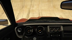 Driver's first-person view
