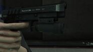 GTA 5 Flashlight on the Pistol