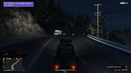 Landmarks, as the beast. The player is still able to drive a vehicle.