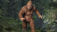 The Sasquatch during the Golden Peyote hallucination.