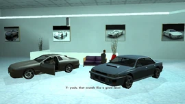 经销商听到后离开这里，卡尔和塞萨尔分别抢走王者和挽歌