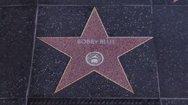 Bobby Blue's star on the Vinewood Walk of Fame.