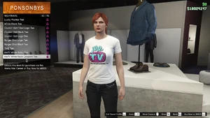MeTV White Neon Leopard Tee