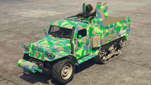 Halftrack-GTAOe-LiveryFront-Blue&GreenCamo