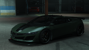 The T0PCL0WN Jester seen in Vehicle Cargo missions, GTA Online. (Rear quarter view)