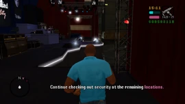 Continue checking out security at the remaining locations.