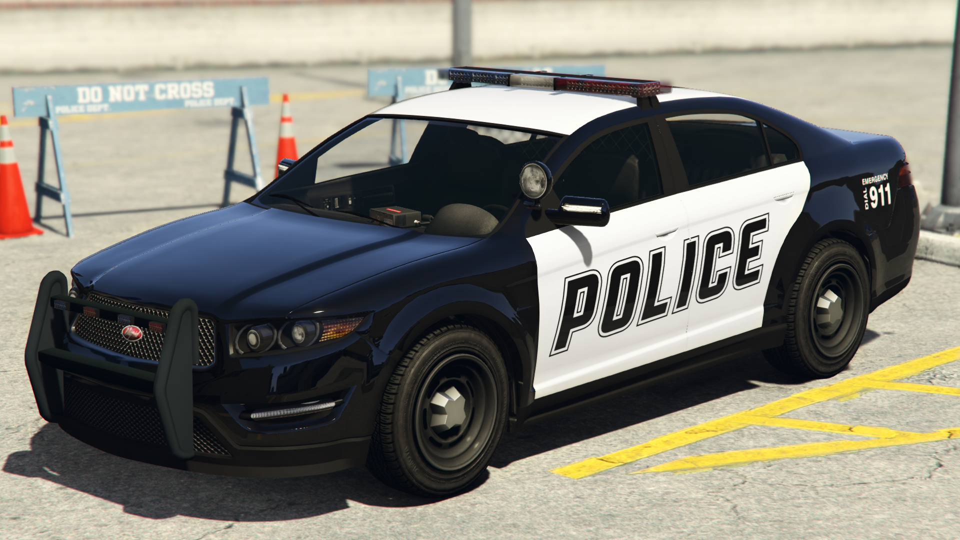 gta 5 police charger location