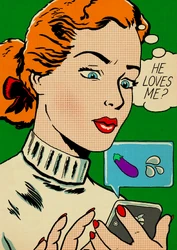 He Loves Me?, an artwork by Kircher at The Diamond Casino & Resort.