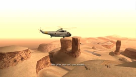 The pilot informs Toreno he has trouble.