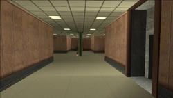 Lobby in the second floor.