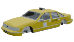 VehiclesDFF-GTAIIIm-Taxi-FrontQuarter-LeftoverTextures