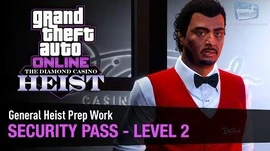 Level 2 security pass (Valet).