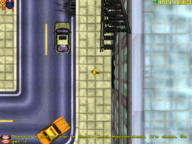 After delivering it, they are told to steal the Squad Car parked at the Hackenslash Police Station.