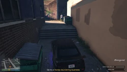 Arriving at location A