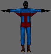 The beta version of the Hero Garb as seen in interior files of GTA Liberty City Stories.