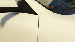 Poor alignment with the passenger-side door