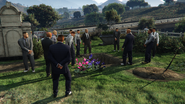 Little Al's funeral.