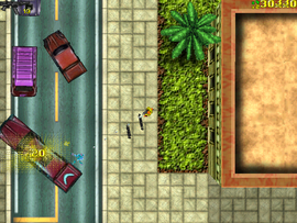 Destroying the Limousine.