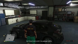 TheCluckinBellFarmRaid-GTAOee-HitAndRun-LocationB-SS13.jpg (516 KB) Use the texts app on your phone to let Vincent know which vehicle you want to use on The Cluckin' Bell Farm Raid.