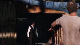 "Just... leave it there."