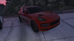 The Clinton family's Astron parked in the driveway