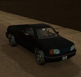 The black Bobcat that appears in Love & Bullets in Grand Theft Auto: Liberty City Stories.