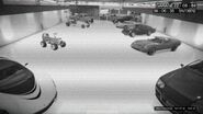 CCTV view of the 10-car garage interior