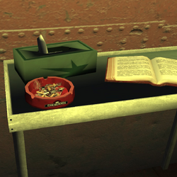Cherenkov ashtray (GTA IV).