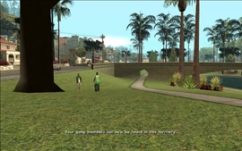 From now on, Glen Park is occupied by Grove Street Families members.