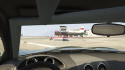 A Dodo delivered at Los Santos International Airport in Grand Theft Auto Online.