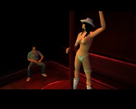 PolePosition-GTAVC-PrivateDance2.jpg (162 KB) The "cowgirl" private dance available upon completion of the strip club's asset mission.